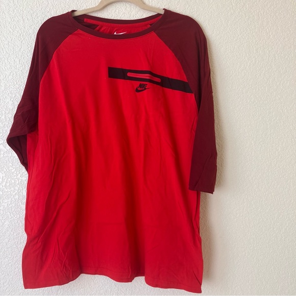 Nike Other - Nike Men's Red Athletic Cut Shirt XXL used good condition